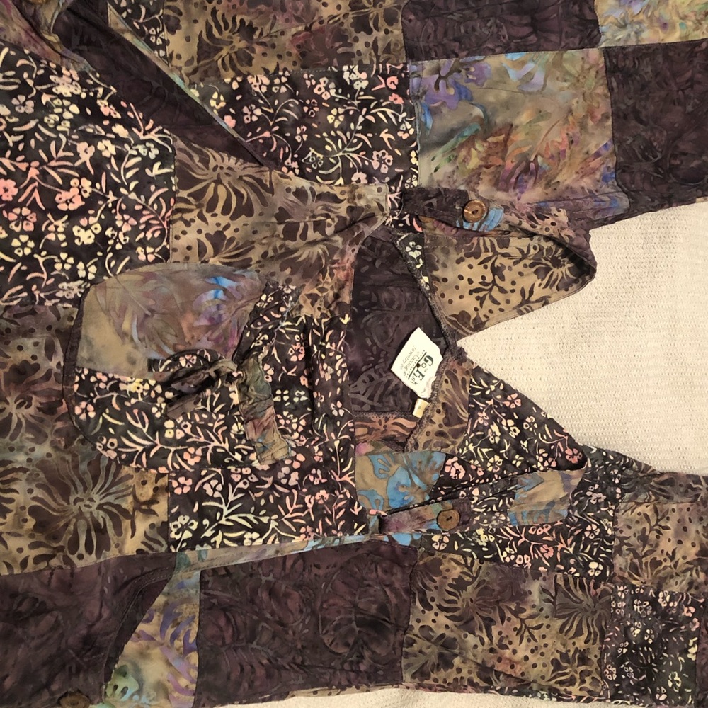 Patchwork Gofish Romper - image 2